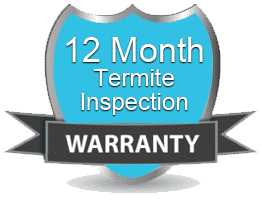 Termite Inspection with a 12 month warranty